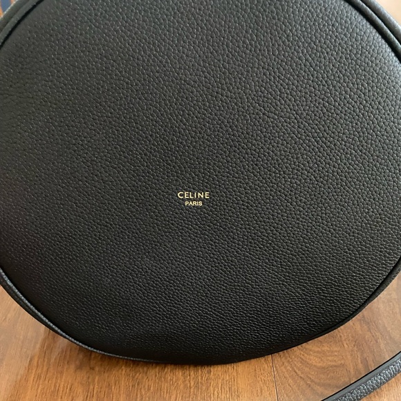 Celine Bucket Bag 16 black leather - Picture 4 of 6